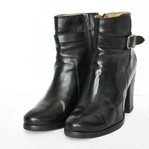 Frye Patty Riding Bootie Leather Strap with Buckle 7.5